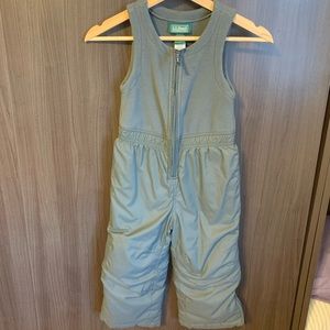 LLBean Snow Bib Size 4T